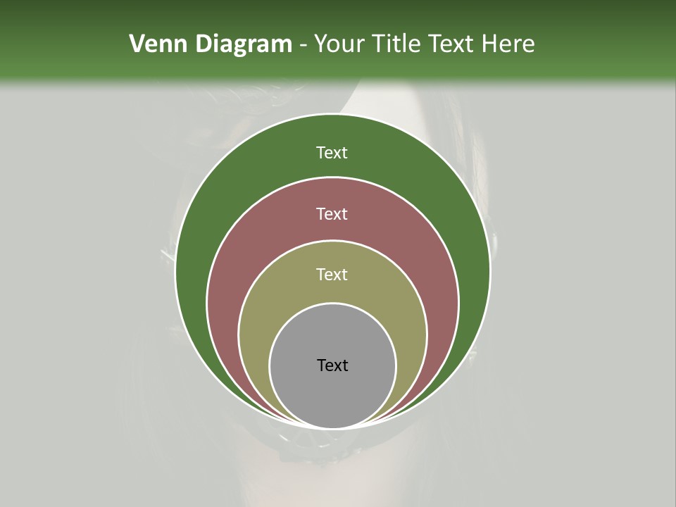 Stylish Brunette Creative PowerPoint Template