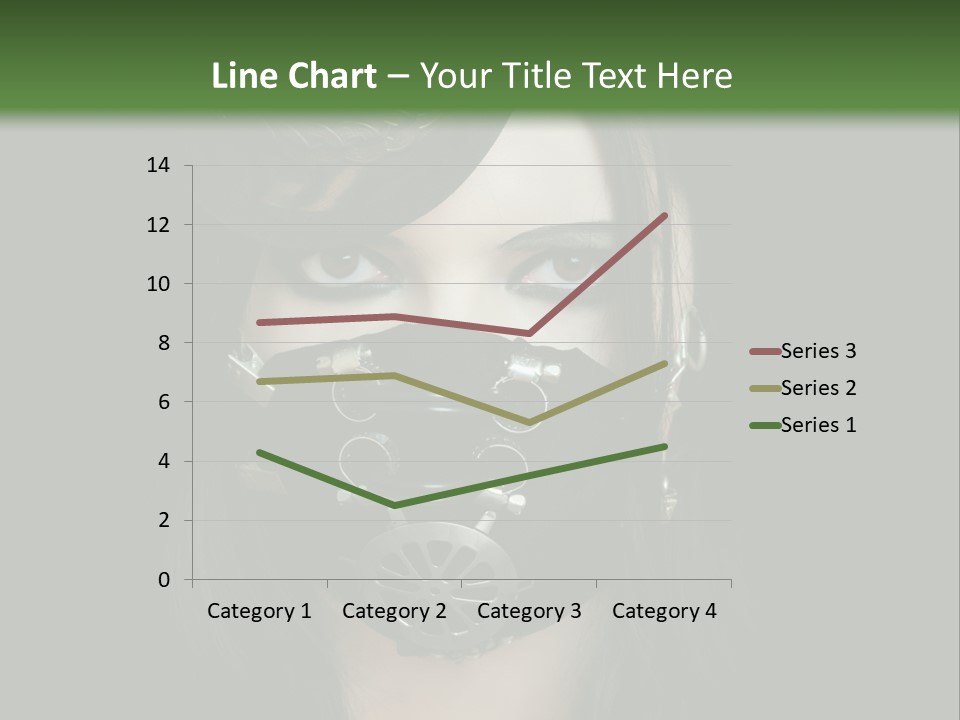 Stylish Brunette Creative PowerPoint Template