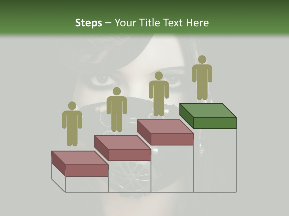 Stylish Brunette Creative PowerPoint Template