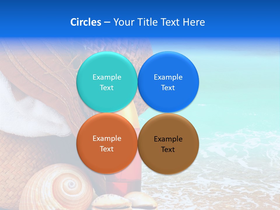 Skincare Beauty Close Up PowerPoint Template