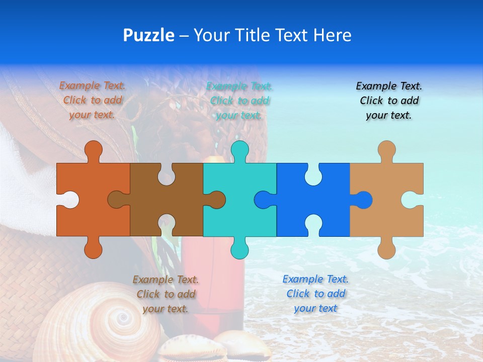 Skincare Beauty Close Up PowerPoint Template