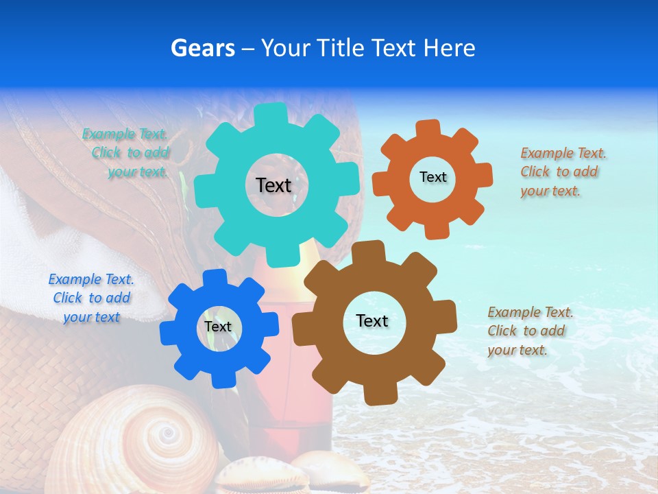 Skincare Beauty Close Up PowerPoint Template