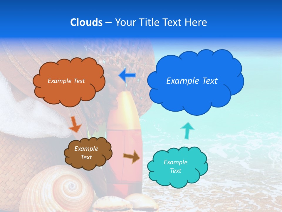 Skincare Beauty Close Up PowerPoint Template