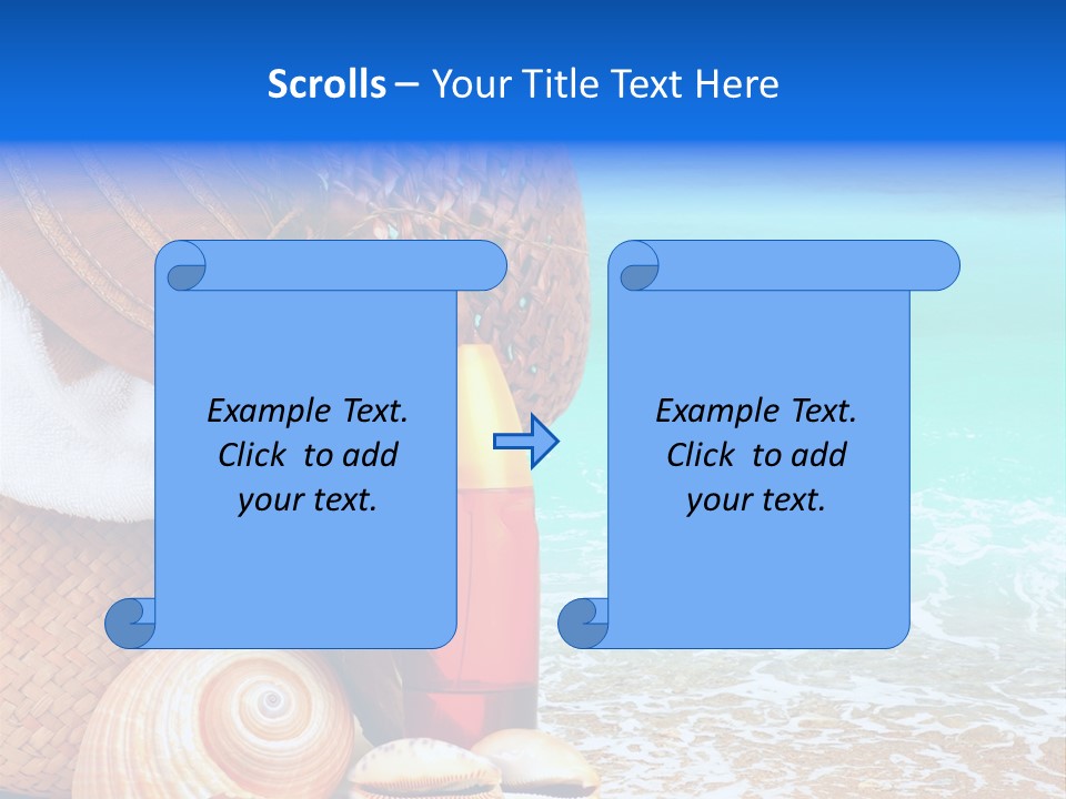 Skincare Beauty Close Up PowerPoint Template