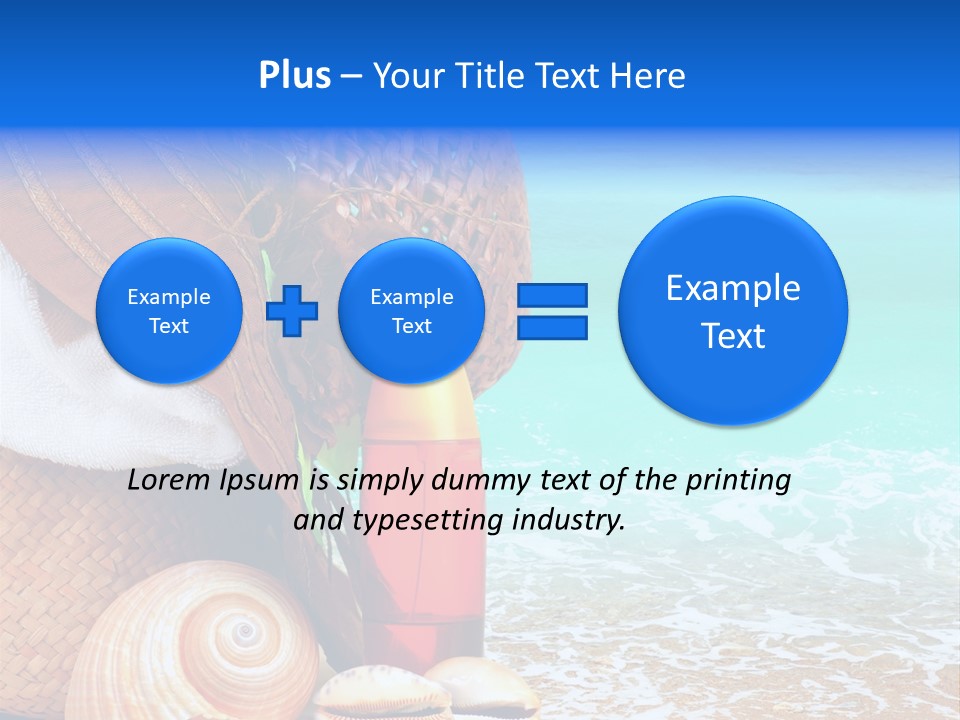 Skincare Beauty Close Up PowerPoint Template