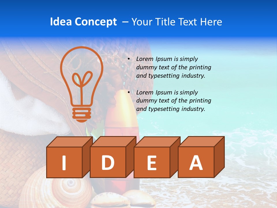 Skincare Beauty Close Up PowerPoint Template