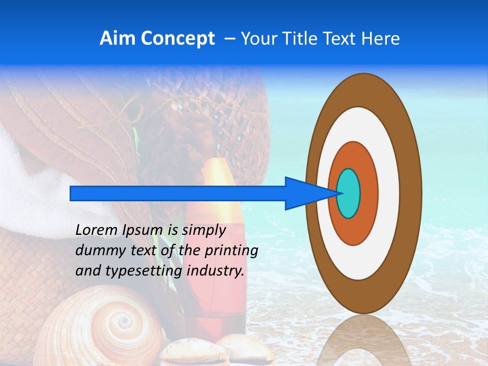 Skincare Beauty Close Up PowerPoint Template