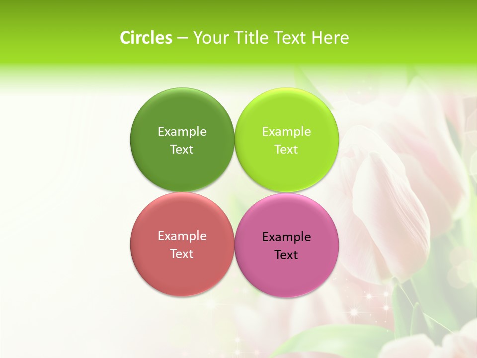 Decorate Flora Isolate PowerPoint Template