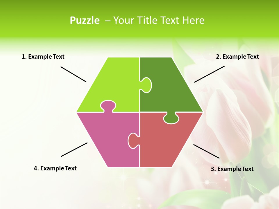 Decorate Flora Isolate PowerPoint Template