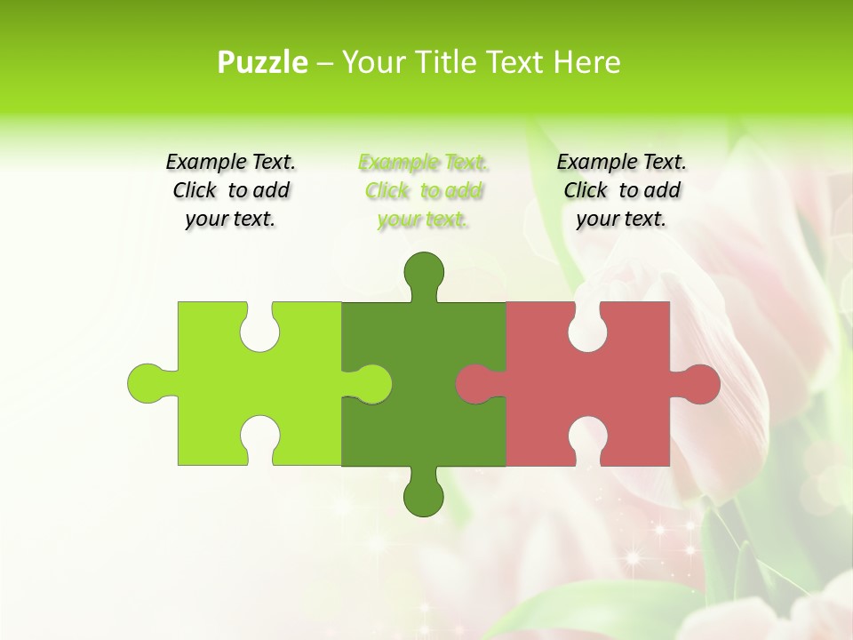 Decorate Flora Isolate PowerPoint Template