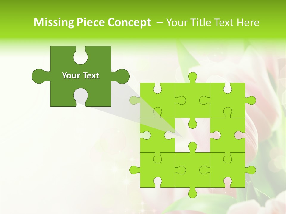 Decorate Flora Isolate PowerPoint Template