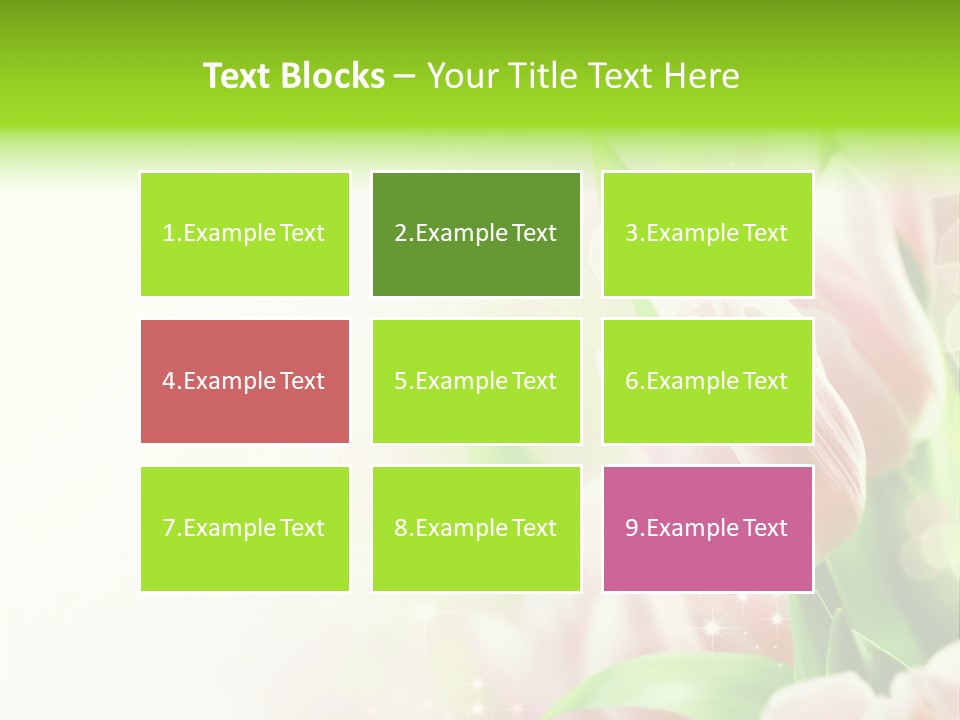 Decorate Flora Isolate PowerPoint Template