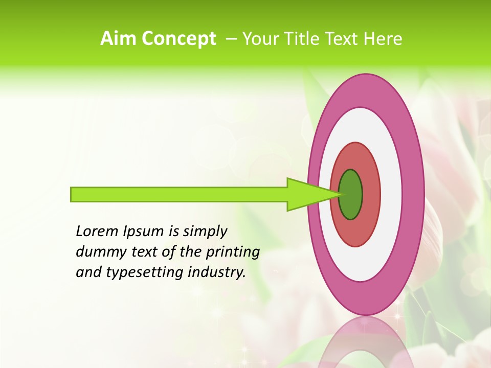 Decorate Flora Isolate PowerPoint Template