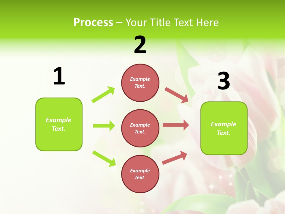 Decorate Flora Isolate PowerPoint Template