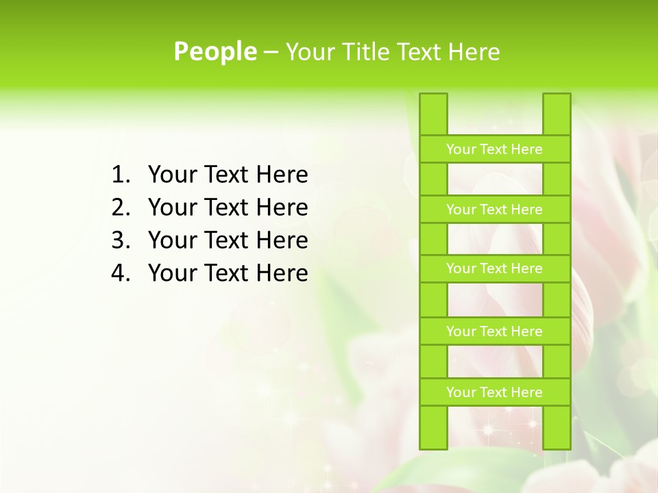 Decorate Flora Isolate PowerPoint Template