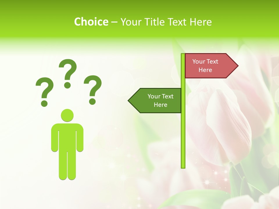 Decorate Flora Isolate PowerPoint Template