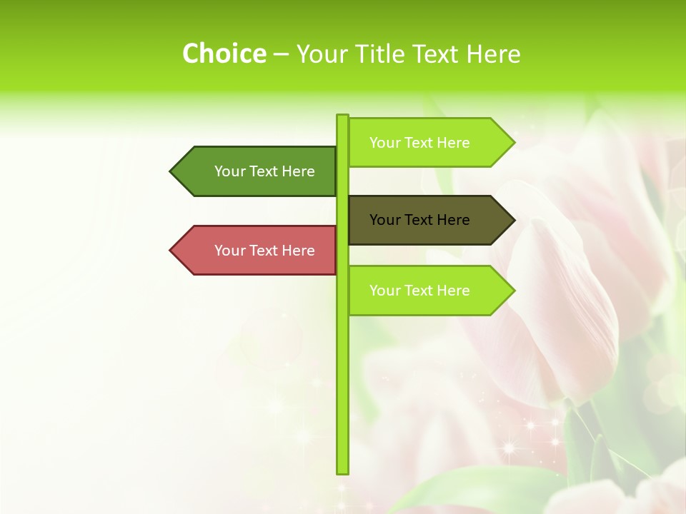 Decorate Flora Isolate PowerPoint Template