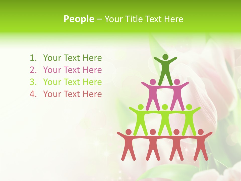 Decorate Flora Isolate PowerPoint Template