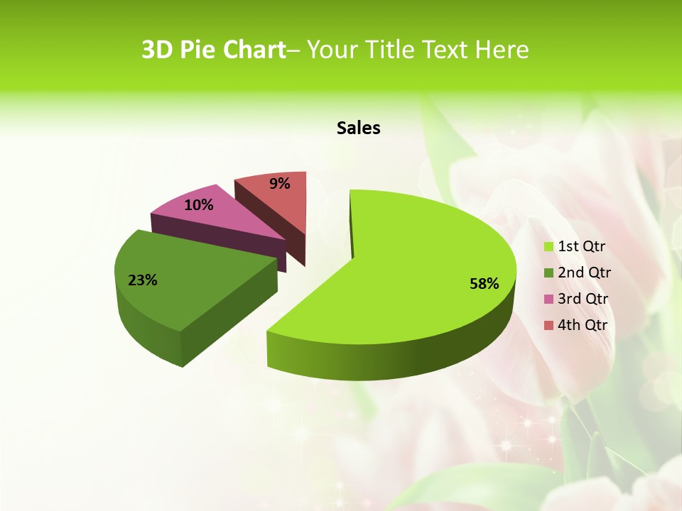 Decorate Flora Isolate PowerPoint Template