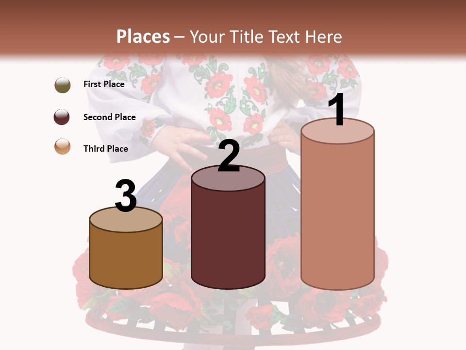 Beautiful Joy Girl PowerPoint Template