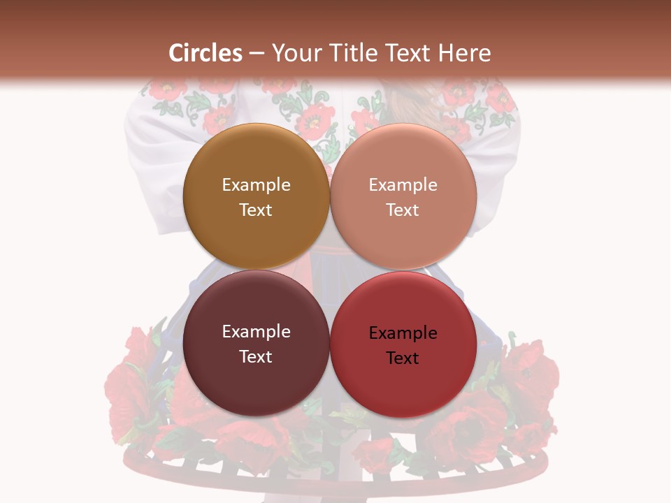 Beautiful Joy Girl PowerPoint Template