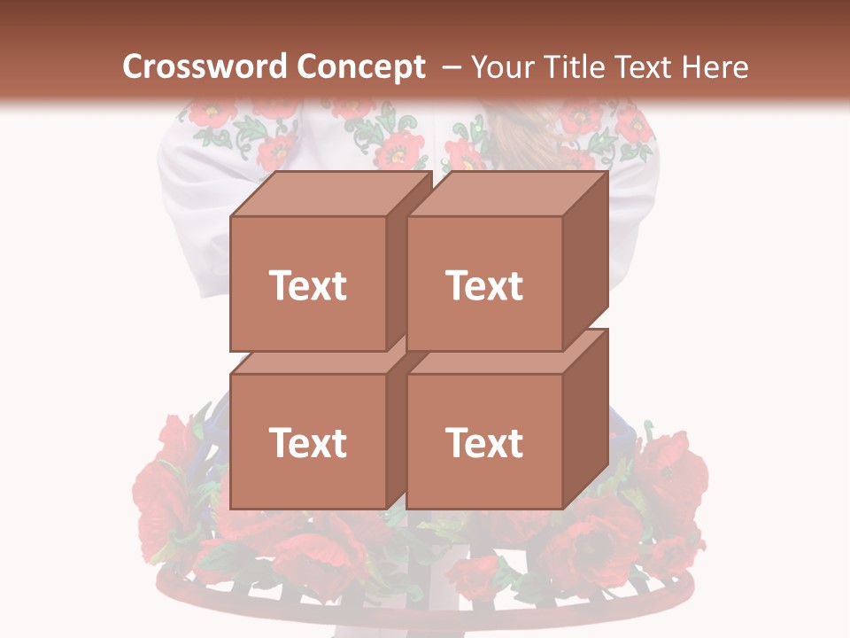 Beautiful Joy Girl PowerPoint Template