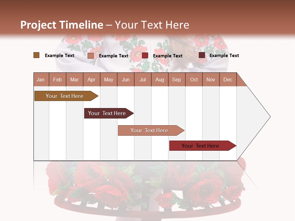 Beautiful Joy Girl PowerPoint Template