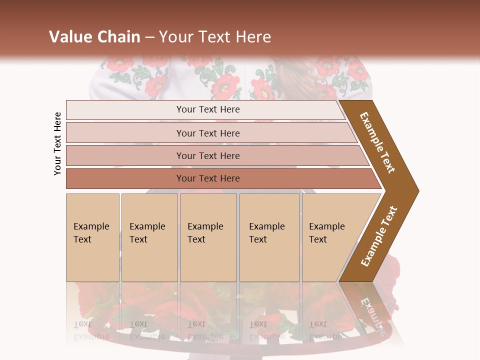 Beautiful Joy Girl PowerPoint Template