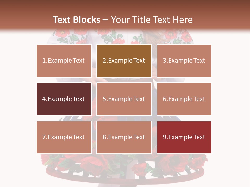 Beautiful Joy Girl PowerPoint Template