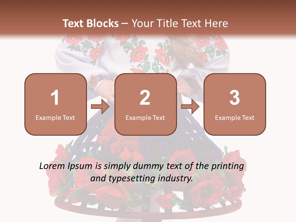 Beautiful Joy Girl PowerPoint Template