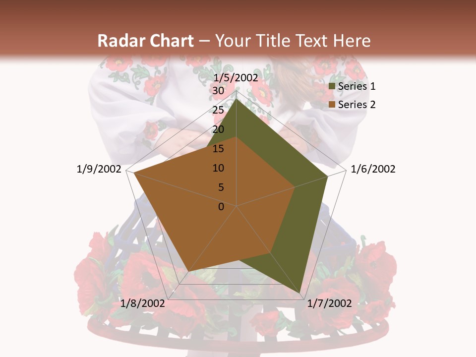 Beautiful Joy Girl PowerPoint Template