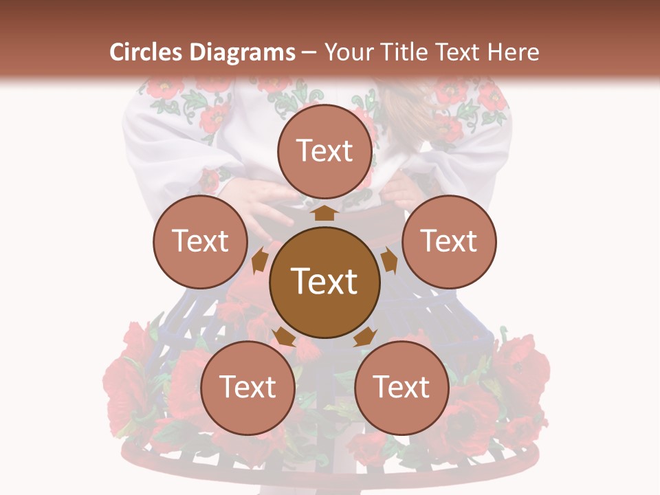 Beautiful Joy Girl PowerPoint Template