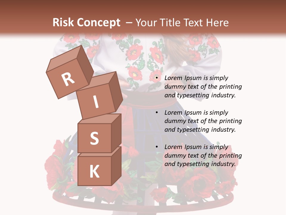 Beautiful Joy Girl PowerPoint Template