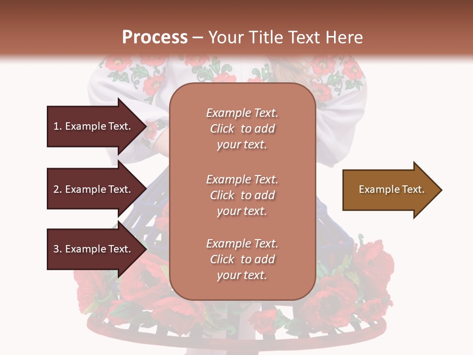 Beautiful Joy Girl PowerPoint Template