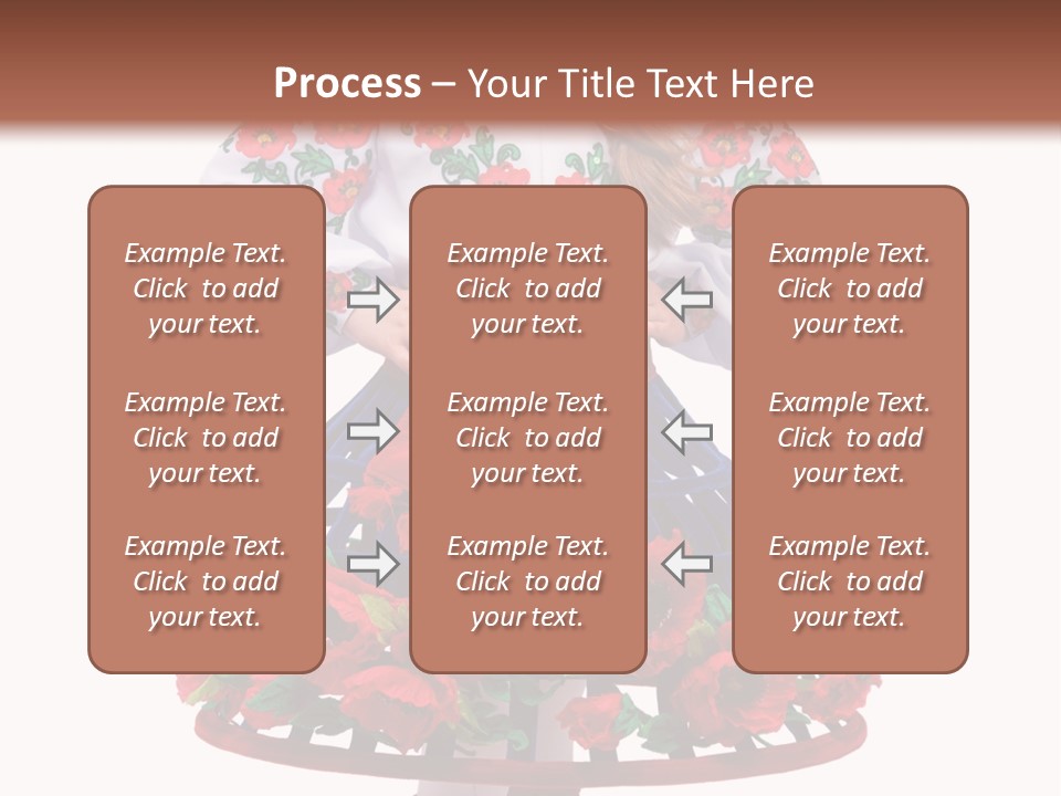 Beautiful Joy Girl PowerPoint Template