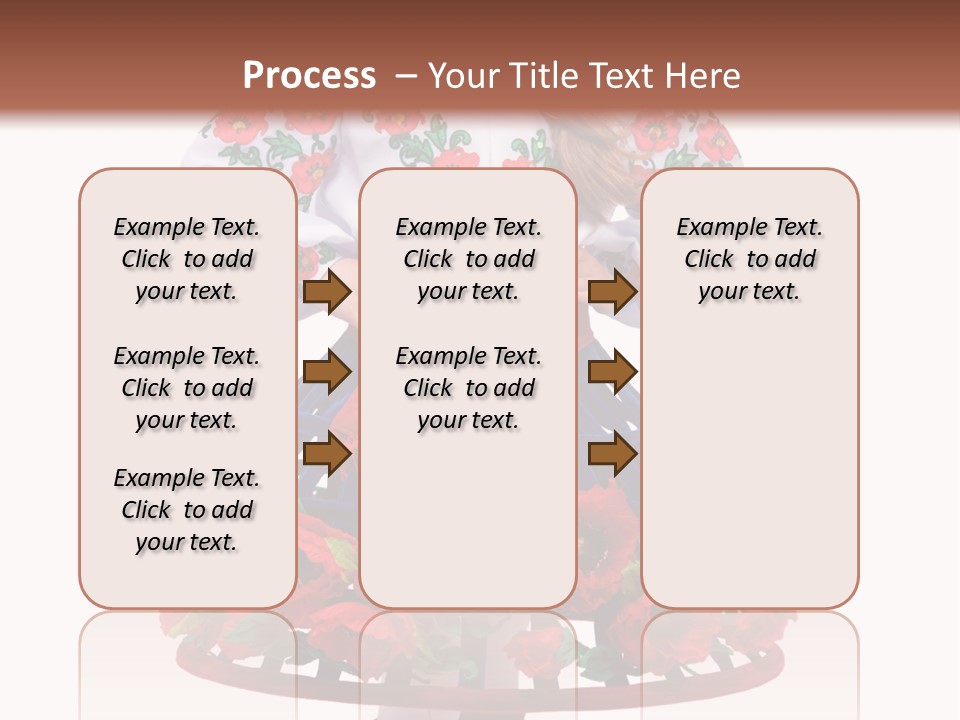 Beautiful Joy Girl PowerPoint Template