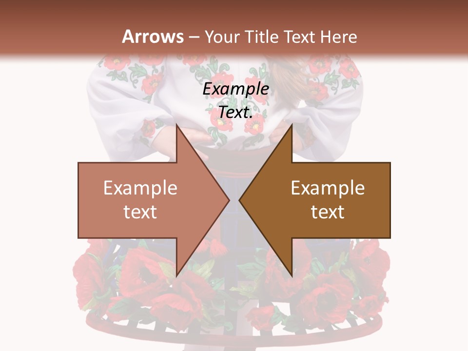 Beautiful Joy Girl PowerPoint Template