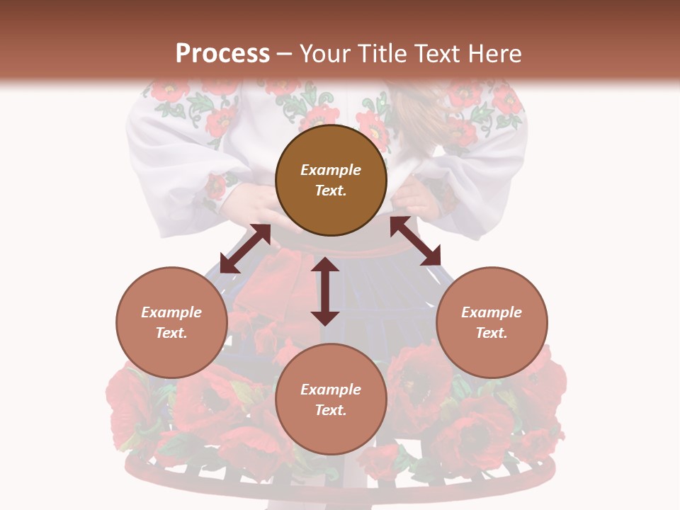 Beautiful Joy Girl PowerPoint Template