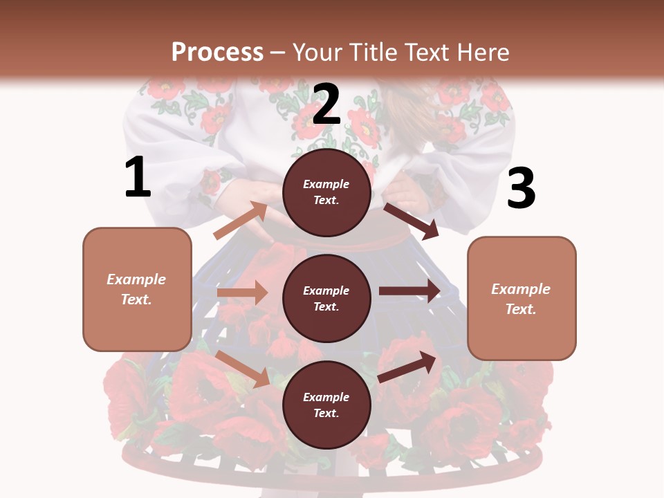 Beautiful Joy Girl PowerPoint Template