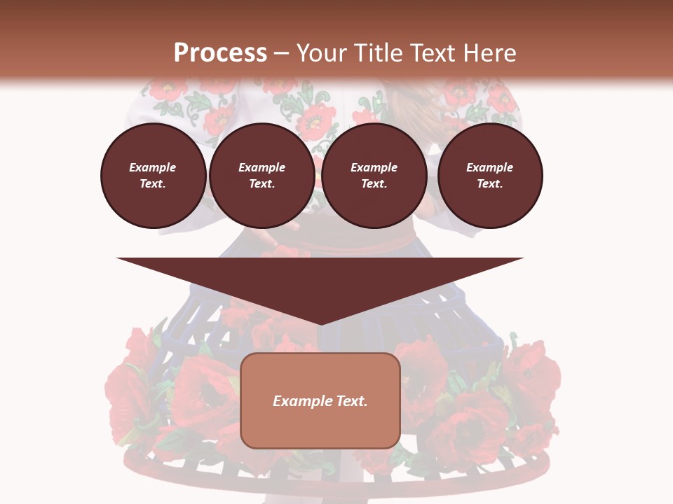 Beautiful Joy Girl PowerPoint Template