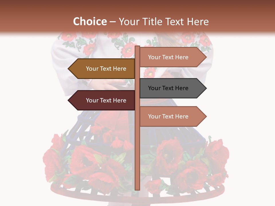 Beautiful Joy Girl PowerPoint Template