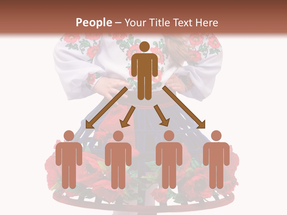 Beautiful Joy Girl PowerPoint Template