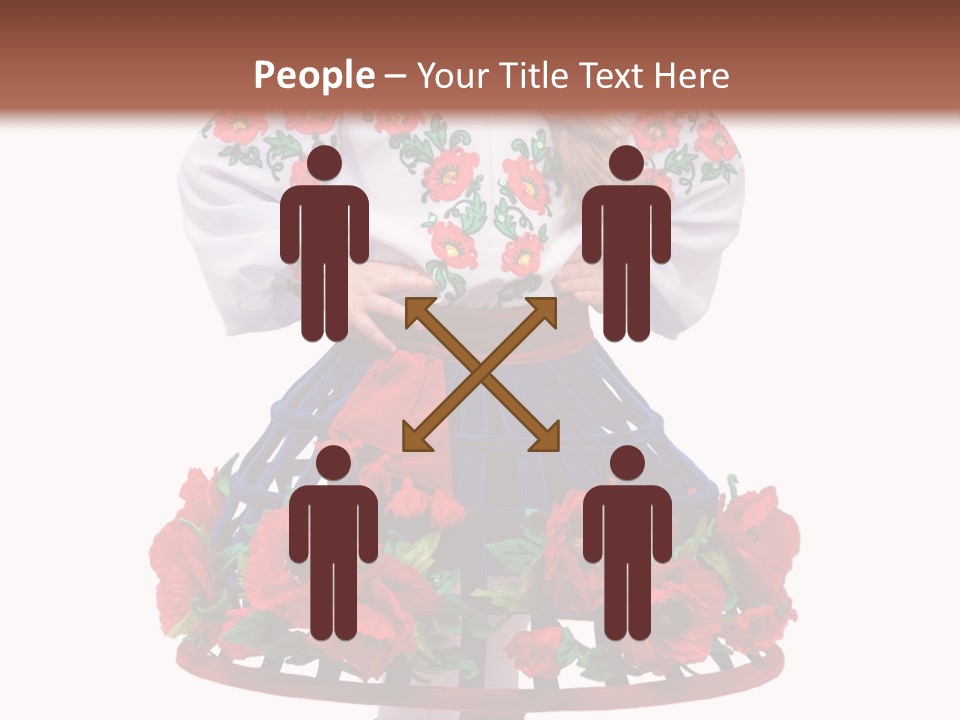 Beautiful Joy Girl PowerPoint Template