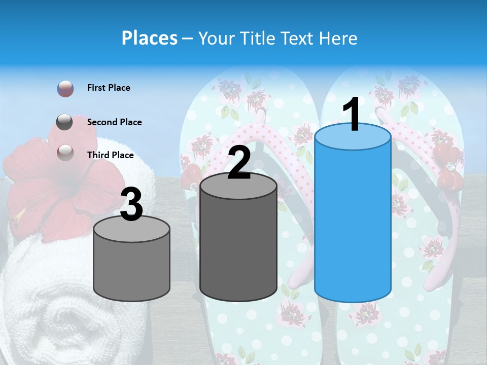 Exotic Footwear Accessory PowerPoint Template