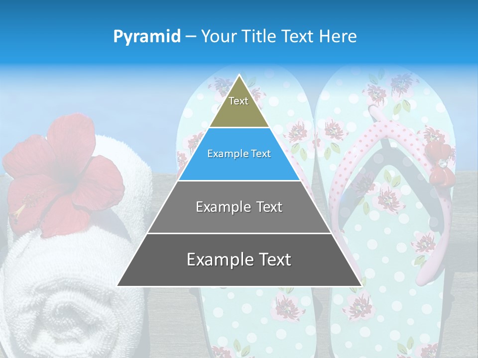 Exotic Footwear Accessory PowerPoint Template