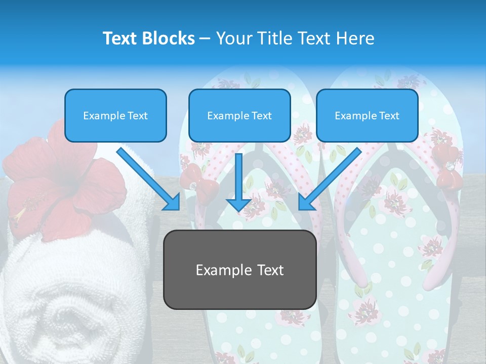 Exotic Footwear Accessory PowerPoint Template