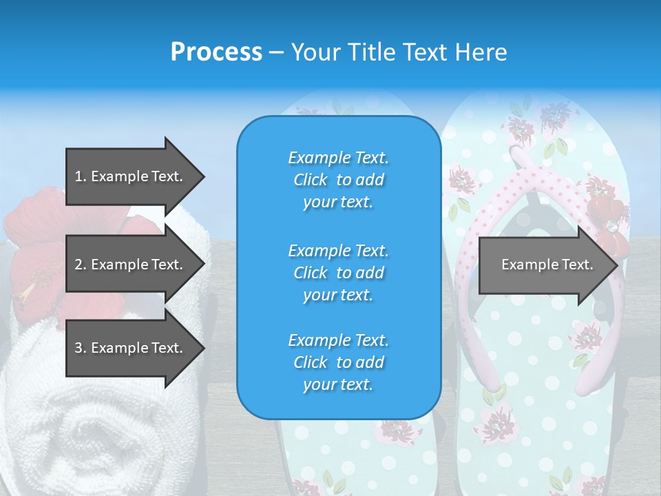 Exotic Footwear Accessory PowerPoint Template