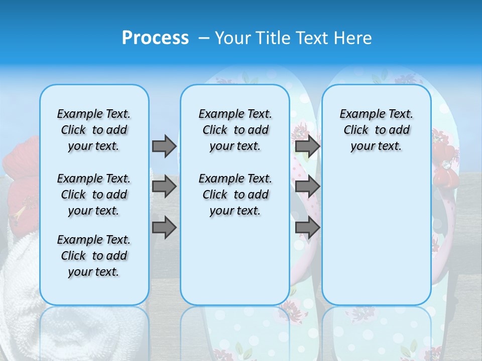 Exotic Footwear Accessory PowerPoint Template