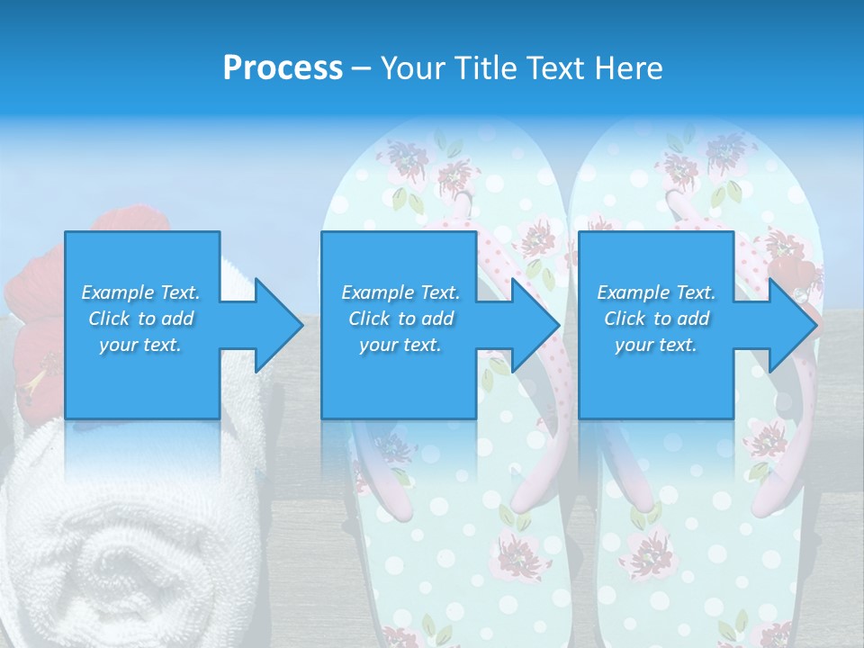 Exotic Footwear Accessory PowerPoint Template