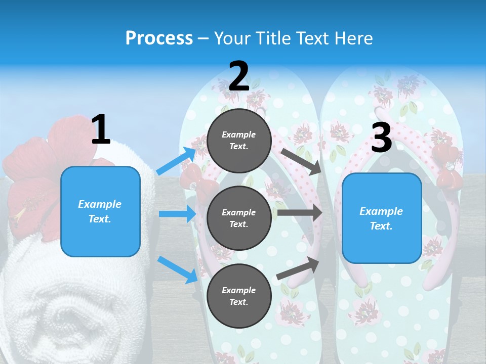 Exotic Footwear Accessory PowerPoint Template